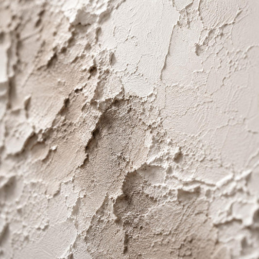 Neutral Textured Abstract Painting, Beige White Wall Art, Minimalist Impasto Canvas, Luxury Modern Artwork, Organic Plaster Texture Decor