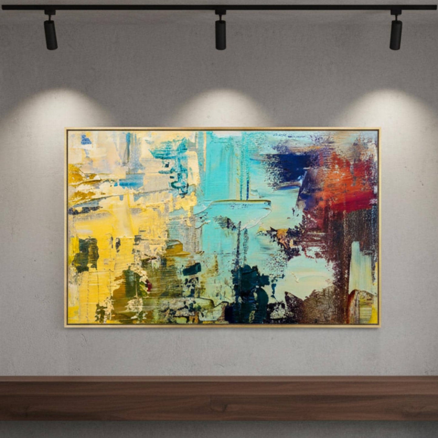 Neutral Abstract Painting, Textured Minimalist Wall Art, Modern Contemporary Canvas for Home Decor