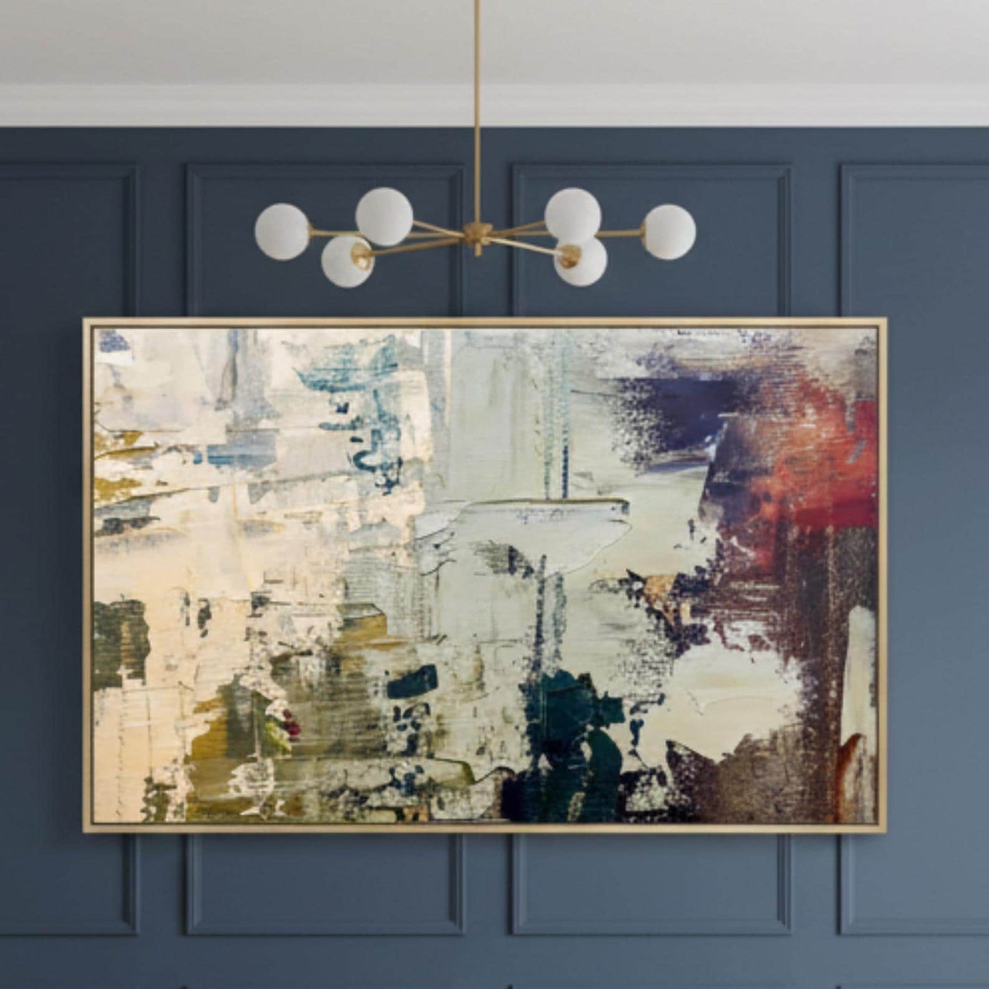 Neutral Abstract Painting, Textured Minimalist Wall Art, Modern Contemporary Canvas for Home Decor