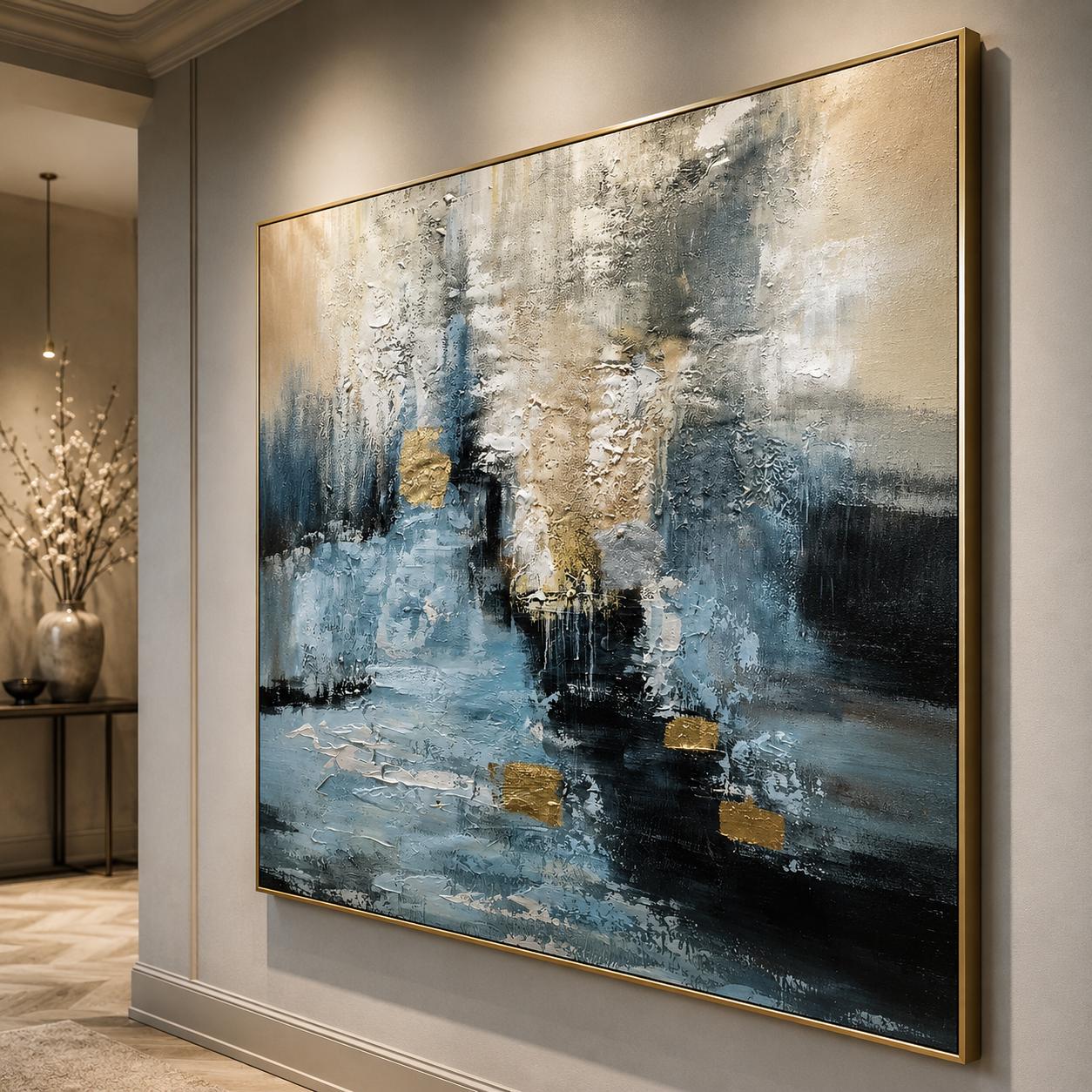 Extra Large Textured Abstract Painting Original Modern Canvas Wall Art Handmade Heavy Impasto Home Decor Statement Piece