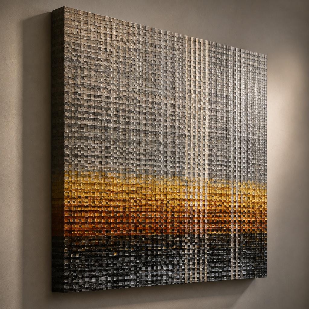 Large Textured Abstract Painting, Canvas Wall Art, Modern Living Room, Bedroom Oversized Decor Original