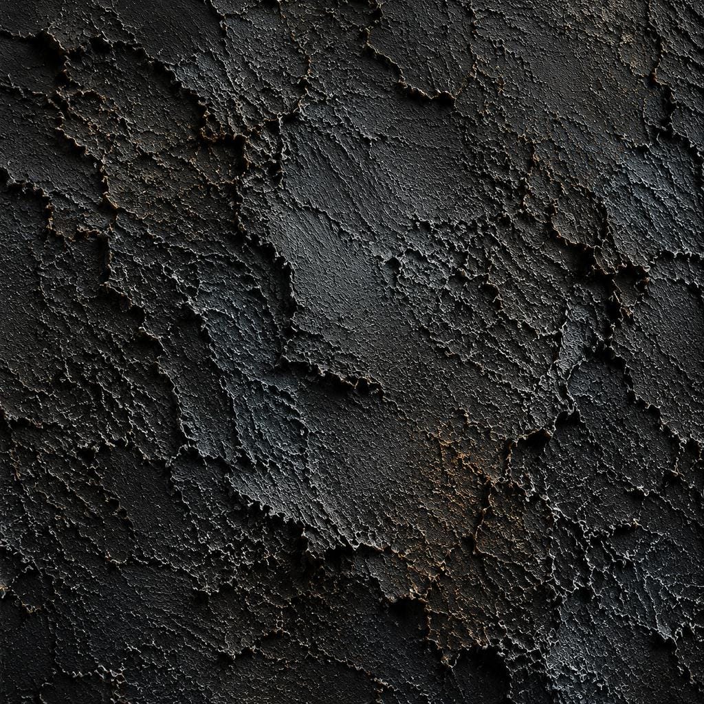Large Black Textured Abstract Painting, Impasto Canvas Wall Art, Modern Living Room Decor